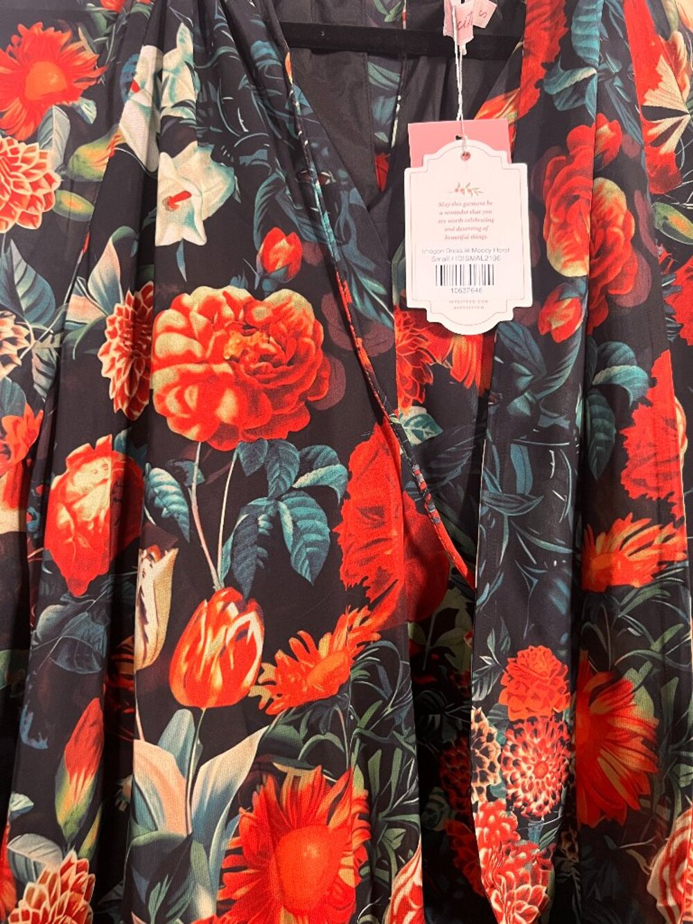 NWT Ivy City Floral Dress sz S - Picture 5 of 5